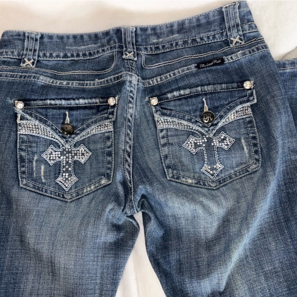 Women’s Rock and Roll Cowgirl, low rise size27x34 jeans